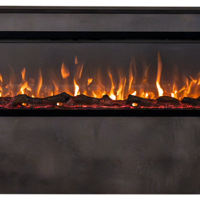 fc33-dressoir-met-haard-lederlook TV meubel met haard